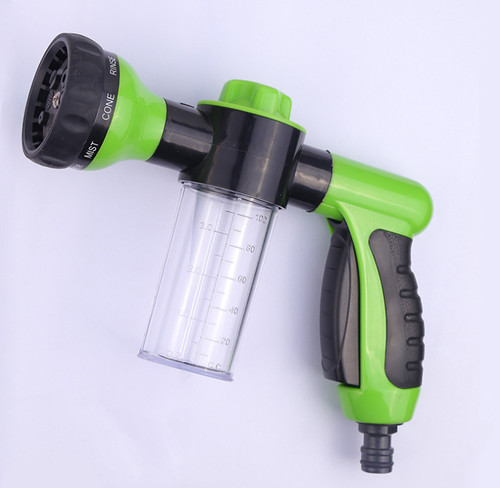 High pressure foam spray - pressure, gun
