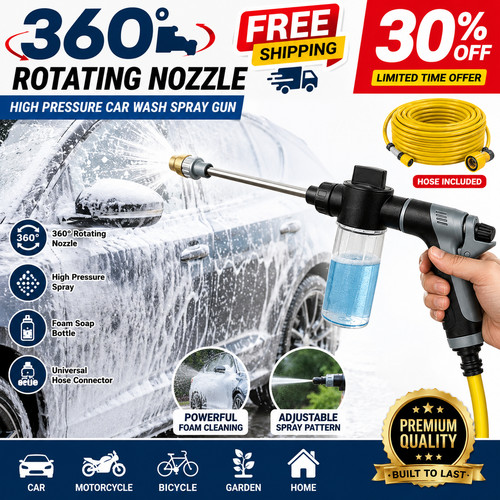 360 high pressure car - pressure, wash