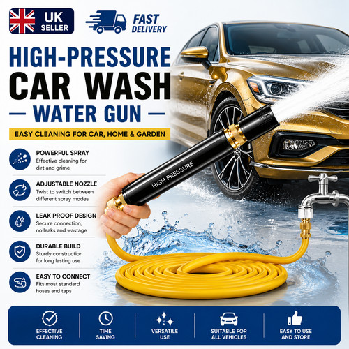 High pressure water gun spray - high,